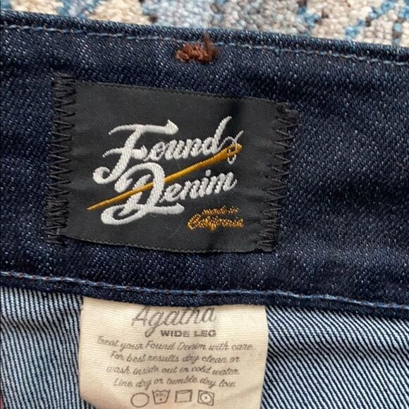 FOUND Denim Agatha wide leg denim - Picture 4 of 10